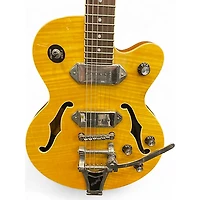 Used Epiphone Wildkat with Bigsby Natural Hollow Body Electric Guitar