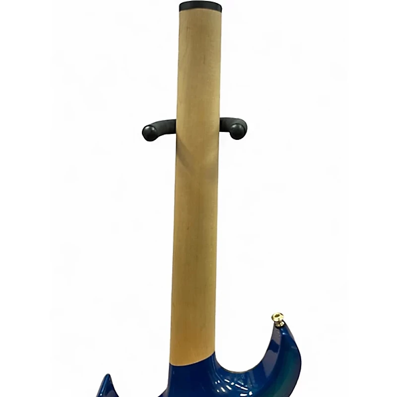 Used Kiesel Vader 7 Trans Blue Solid Body Electric Guitar