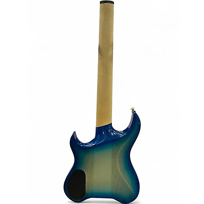 Used Kiesel Vader 7 Trans Blue Solid Body Electric Guitar