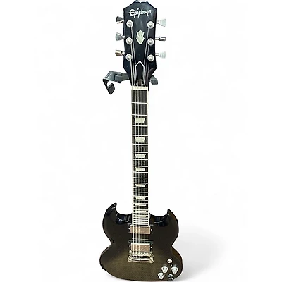 Used Epiphone SG MODERN Trans Black Solid Body Electric Guitar
