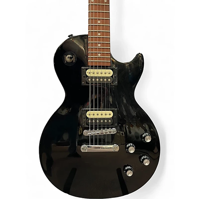 Used Epiphone Les Paul Studio LT Black Solid Body Electric Guitar