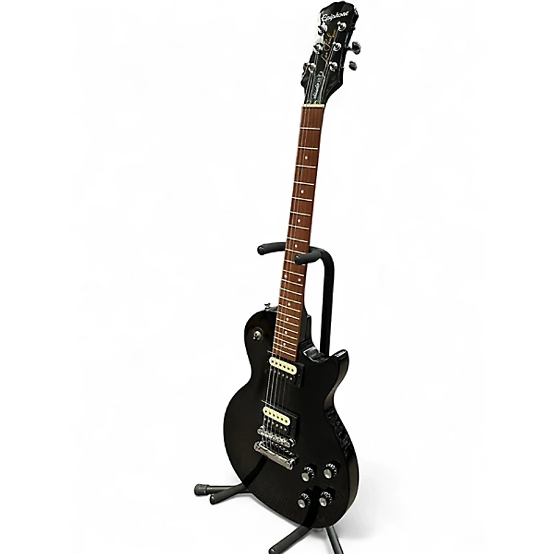 Used Epiphone Les Paul Studio LT Black Solid Body Electric Guitar