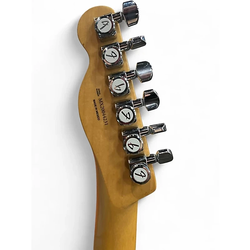 Used Fender Deluxe Nashville Telecaster Olympic White Solid Body Electric Guitar