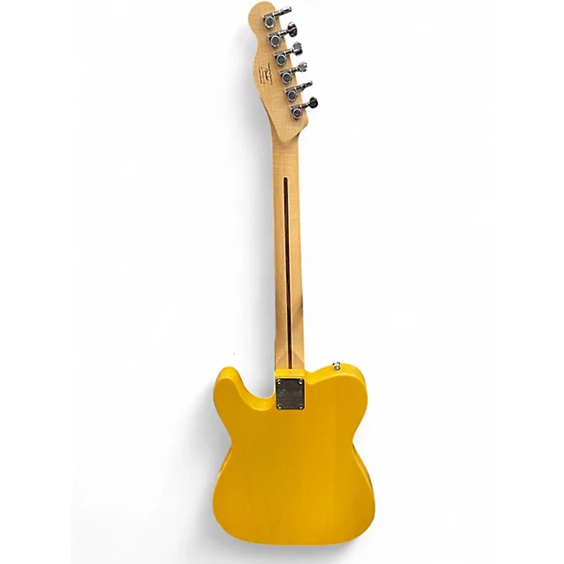 Used Squier Telecaster Blonde Solid Body Electric Guitar