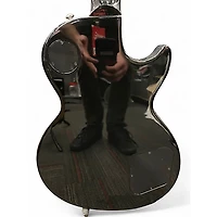 Used Gibson Les Paul Studio Left Handed Black Electric Guitar