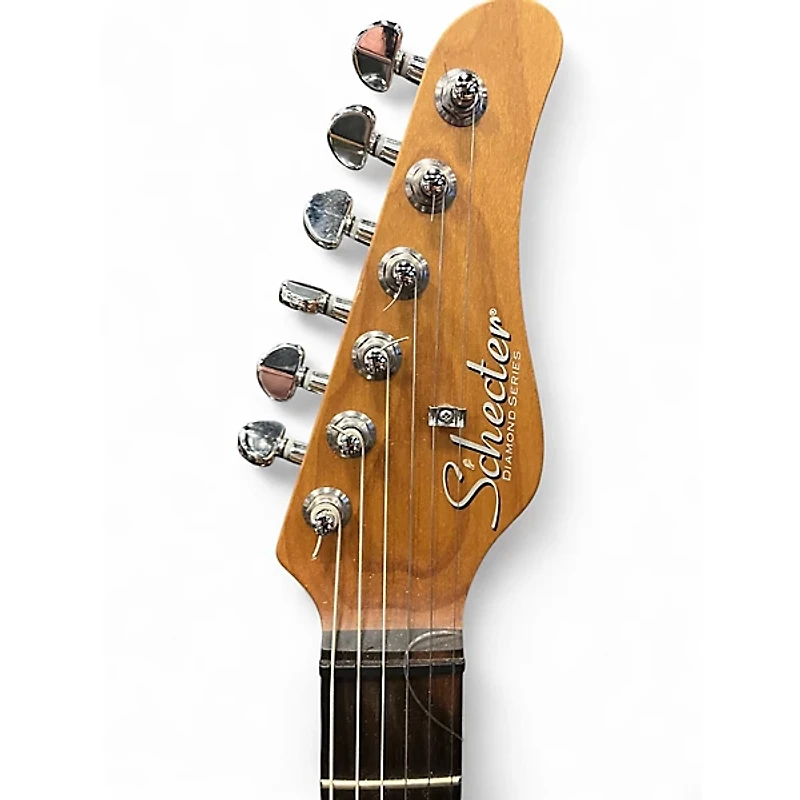 Used Schecter Guitar Research Nick Johnston Traditional Pink Solid Body Electric Guitar