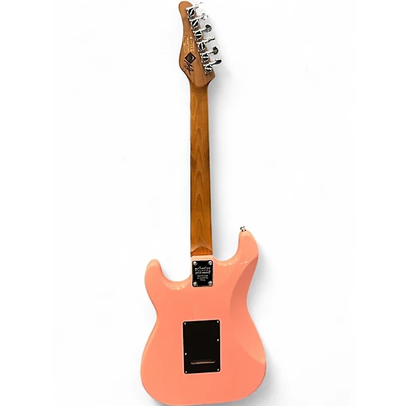Used Schecter Guitar Research Nick Johnston Traditional Pink Solid Body Electric Guitar