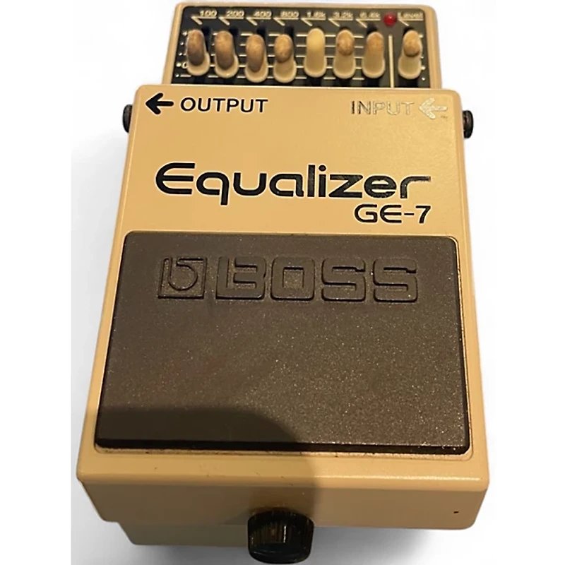 Used BOSS GE7 Equalizer Pedal