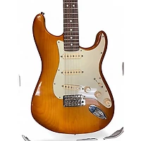 Used Fender American Performer Stratocaster SSS Honey Burst Solid Body Electric Guitar