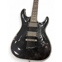 Used Schecter Guitar Research Hellraiser C1 Black Solid Body Electric Guitar
