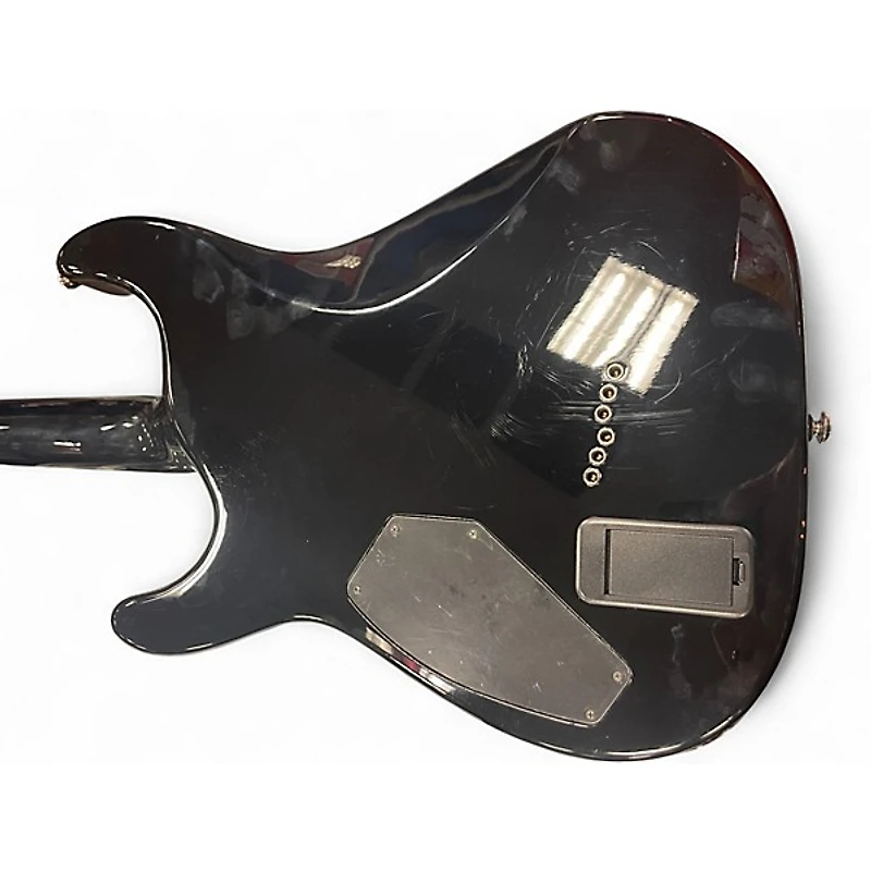 Used Schecter Guitar Research Hellraiser C1 Black Solid Body Electric Guitar