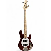 Used Sterling by Music Man Ray4HH Candy Apple Red Electric Bass Guitar