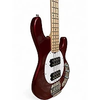 Used Sterling by Music Man Ray4HH Candy Apple Red Electric Bass Guitar