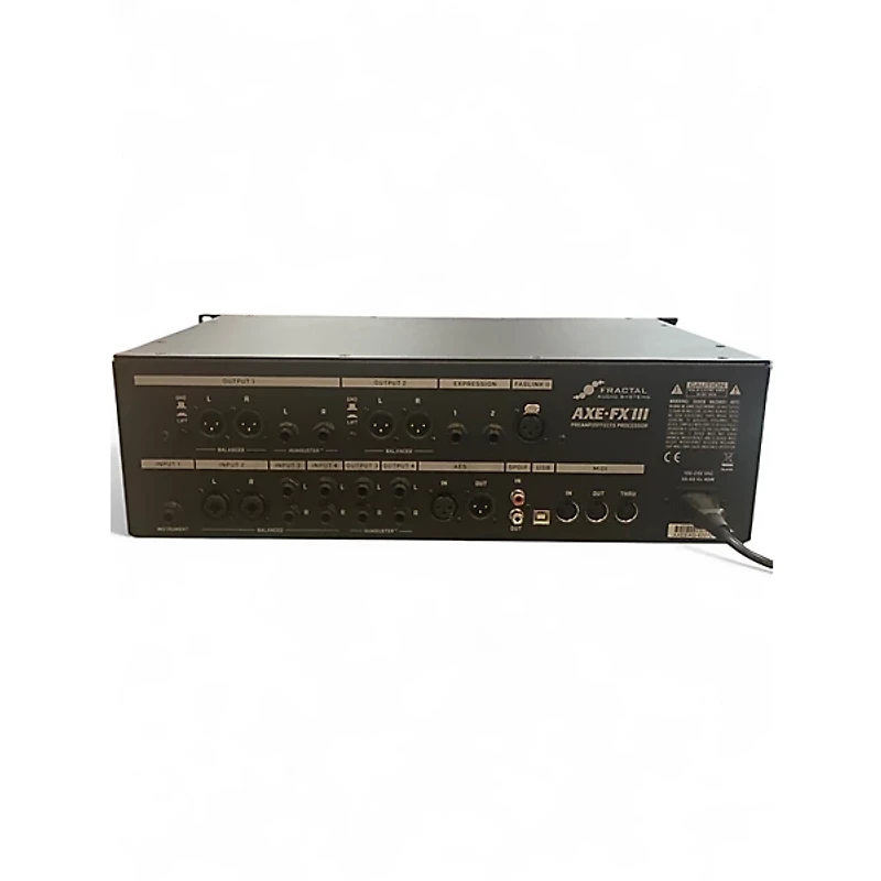 Used Fractal Audio AXE-FX III Effect Processor