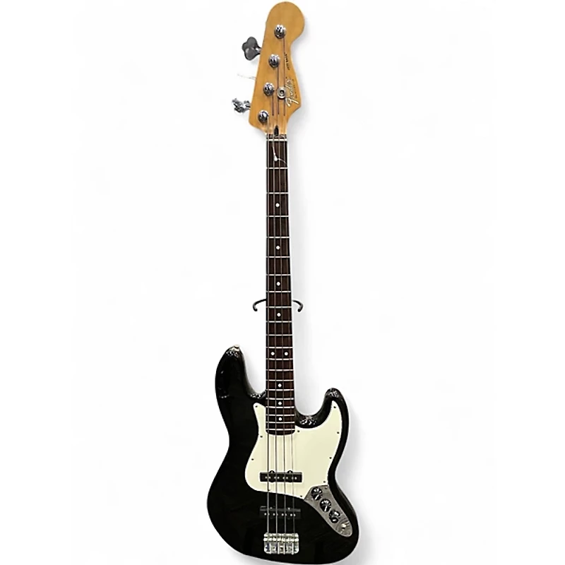 Used Fender Standard Jazz Bass Black Electric Bass Guitar