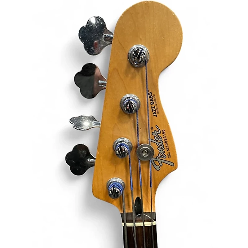 Used Fender Standard Jazz Bass Black Electric Bass Guitar