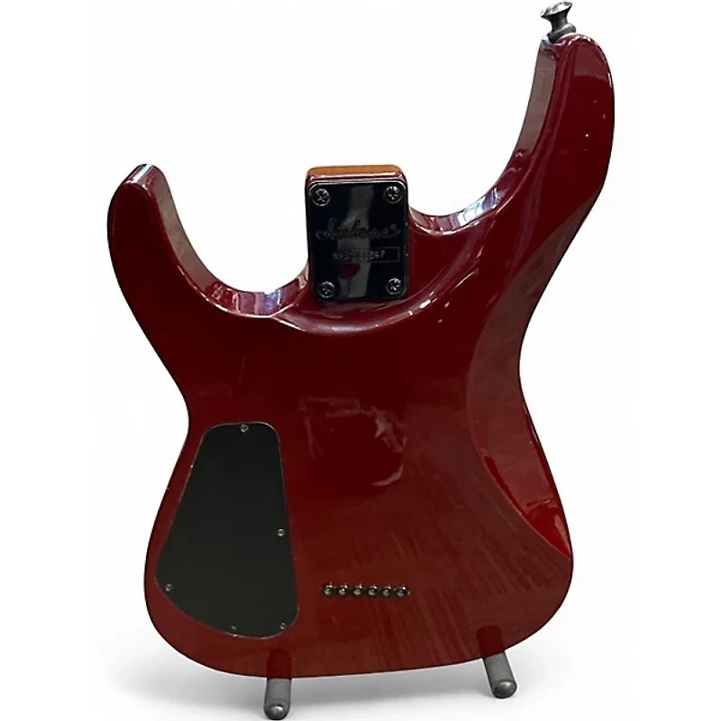 Used Jackson DKXT Dinky TRANSPARENT RED Solid Body Electric Guitar
