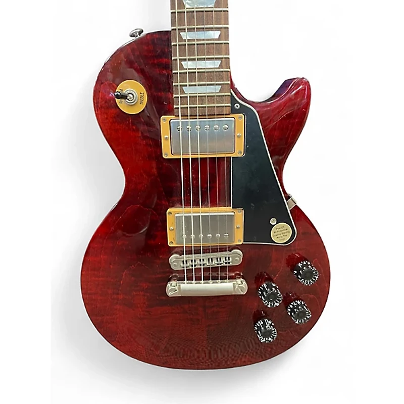 Used Gibson LES PAUL STUDIO 100 Wine Red Solid Body Electric Guitar