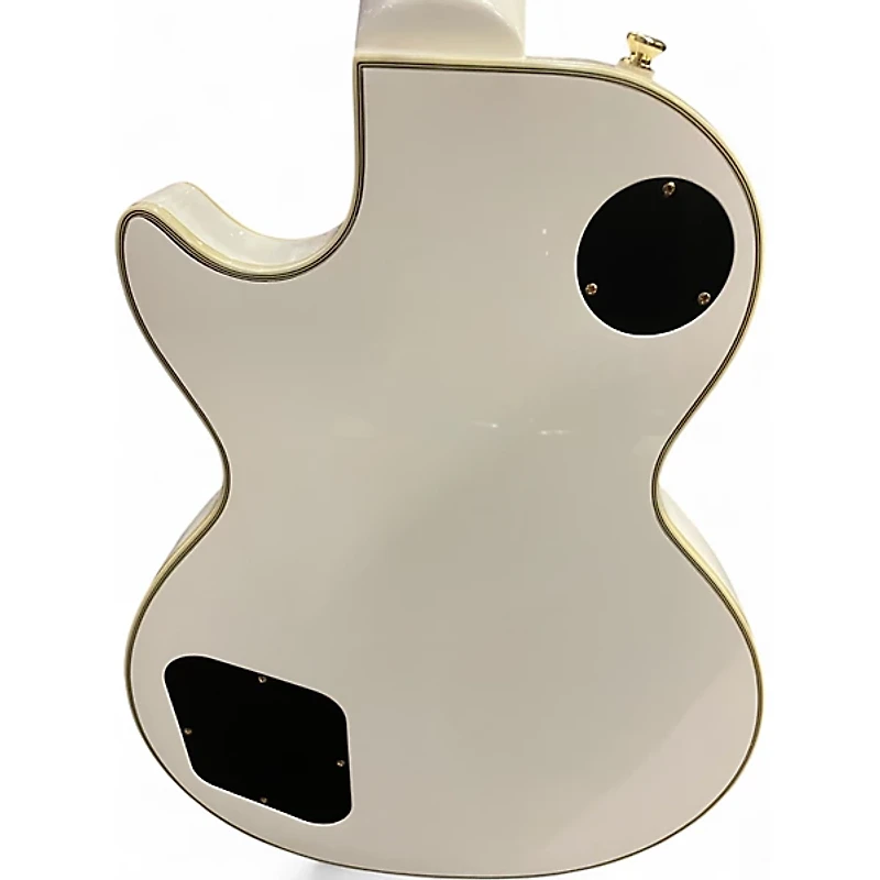 Used Epiphone Les Paul Custom Alpine White Solid Body Electric Guitar