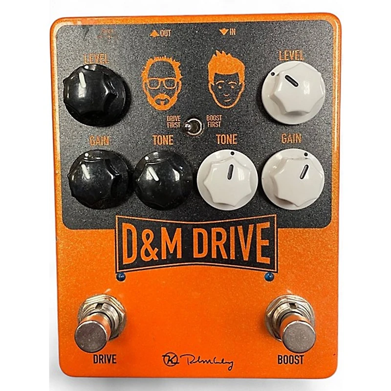 Used Keeley D&M Drive Effect Pedal