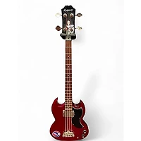 Used Epiphone SG E1 Cherry Electric Bass Guitar