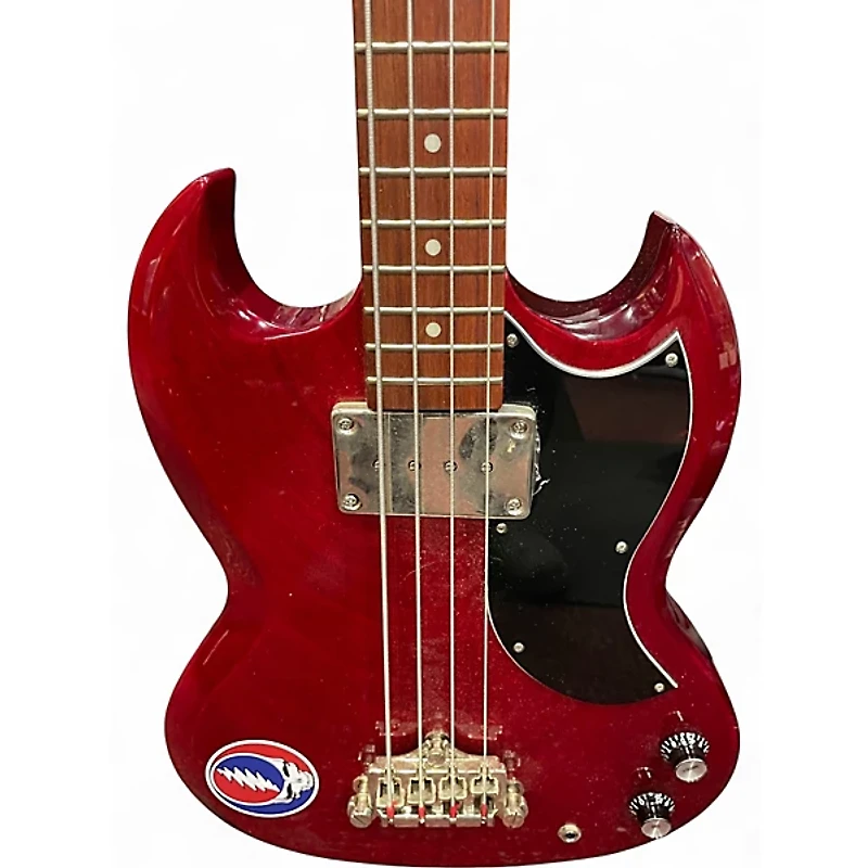 Used Epiphone SG E1 Cherry Electric Bass Guitar