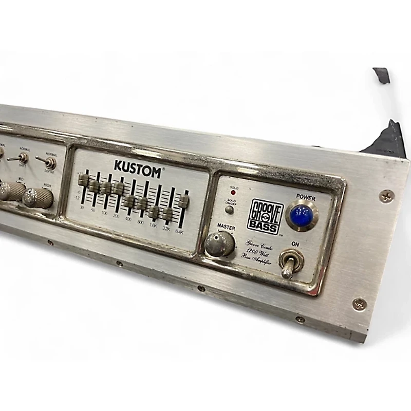 Used Kustom Groove Bass 1200 Bass Amp Head