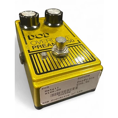 Used DOD Analog Overdrive Preamp 250 Effect Pedal