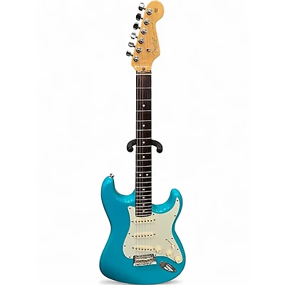 Used Fender American Professional II Stratocaster Miami Blue Solid Body Electric Guitar