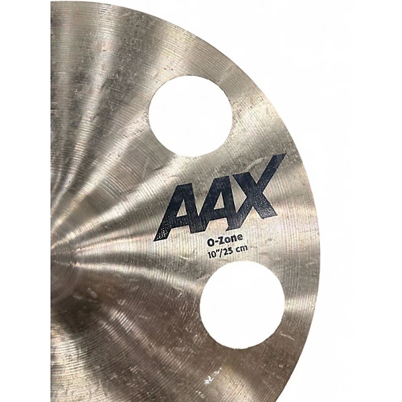 Used SABIAN 10in AAX Ozone Splash Cymbal