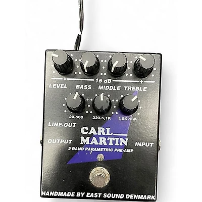 Used Carl Martin 3-Band Parametric EQ/Pre-amp Pedal