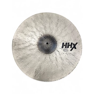 Used SABIAN 18in HHX COMPLEX THIN CRASH Cymbal