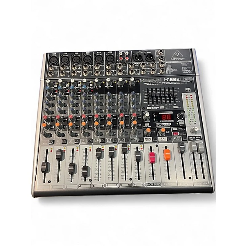 Used Behringer Xenyx X1222USB Unpowered Mixer