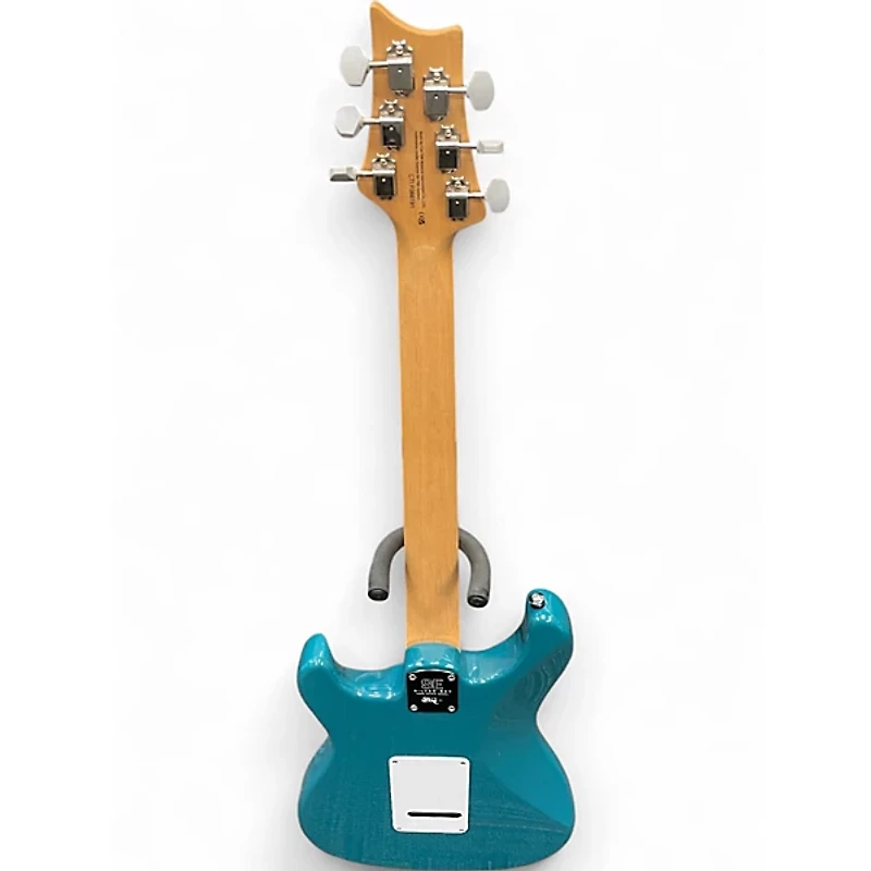 Used PRS SE Silver Sky Nylon Blue Solid Body Electric Guitar