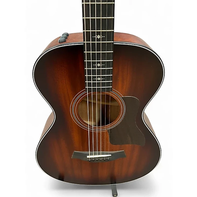 Used Taylor 322e 12-Fret Grand Concert Shaded Edge Burst Acoustic Electric Guitar