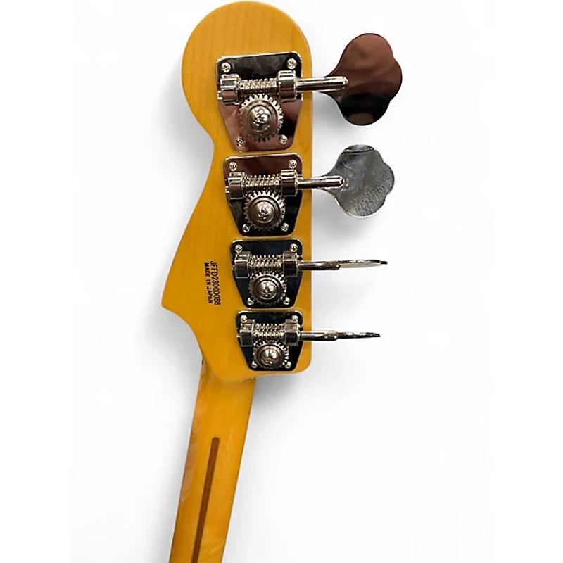 Used Fender Aerodyne Precision Bass Bright White Electric Bass Guitar