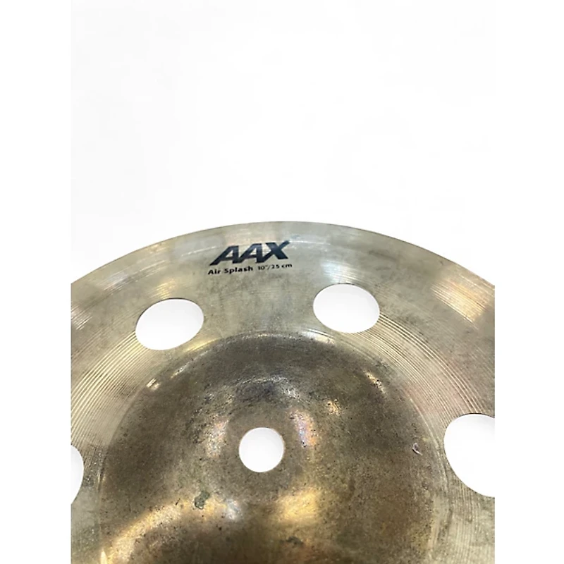 Used SABIAN 10in AAX Air Splash Cymbal