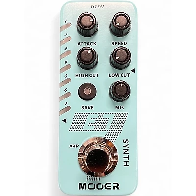 Used Mooer e7 synth Effect Pedal
