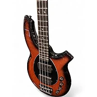 Used Ernie Ball Music Man Bongo 4 String Harvest Orange  Electric Bass Guitar