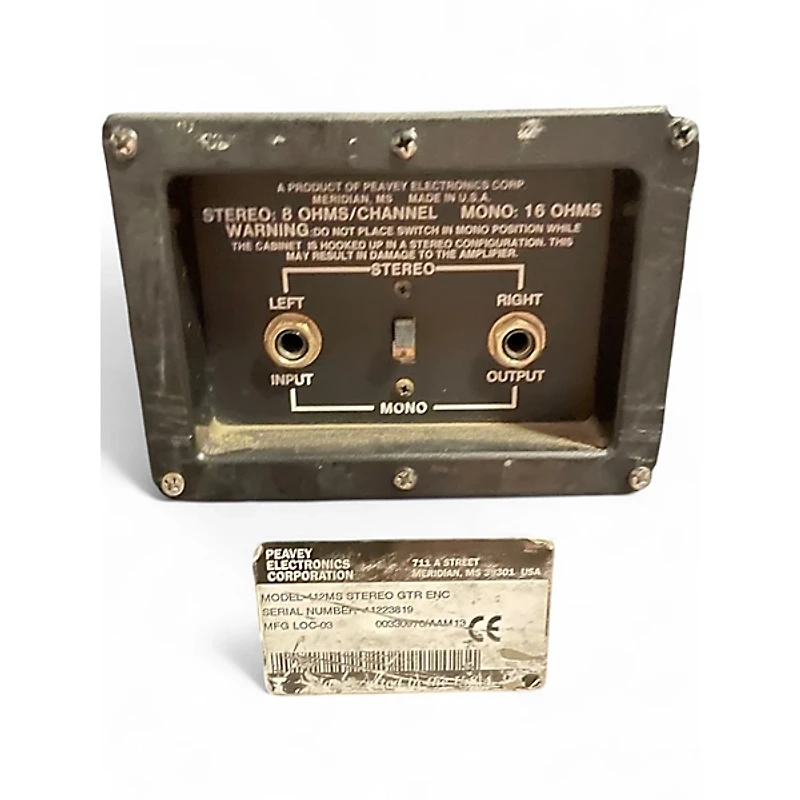 Used Peavey 412MS Guitar Cabinet