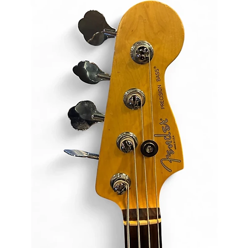 Used Fender Blacktop Precision Bass Black Electric Bass Guitar