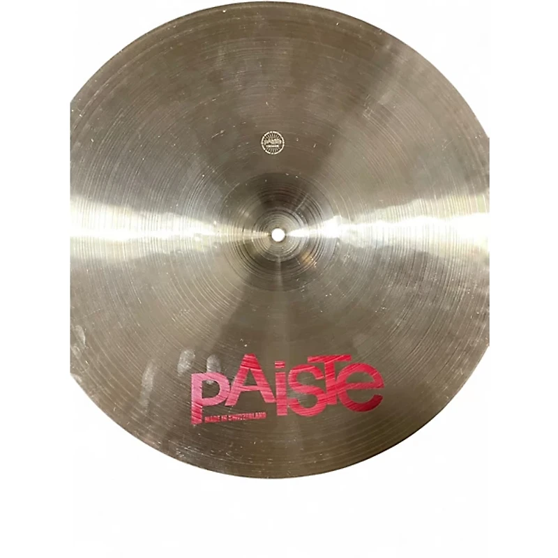 Used Paiste 18in 2002 Crash Cymbal