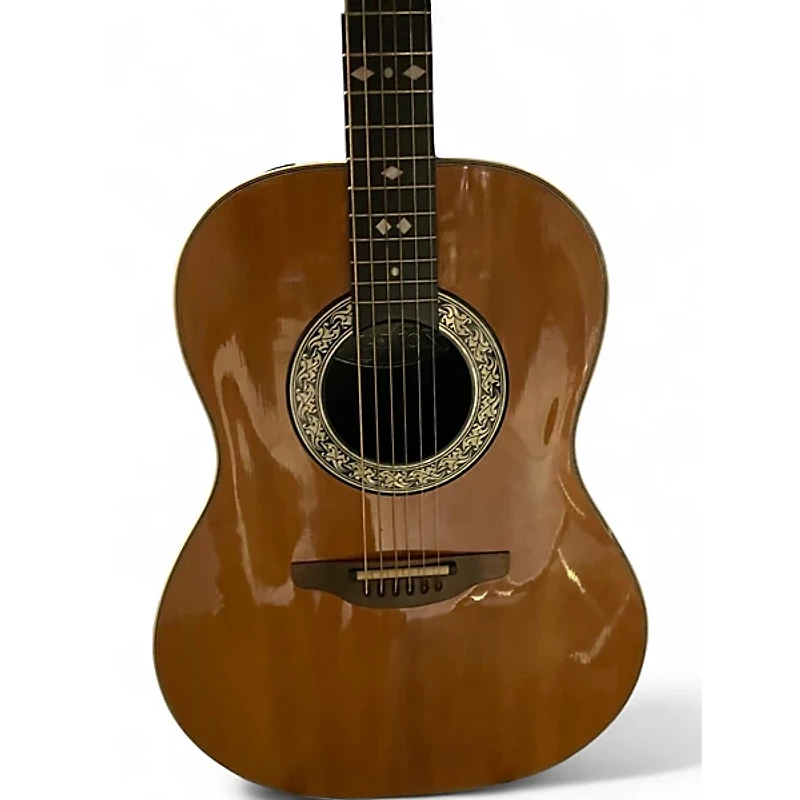 Used Ovation 1612-4 Natural Acoustic Electric Guitar
