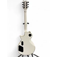 Used ESP LTD James Hetfield Signature Iron Cross WHITE Solid Body Electric Guitar