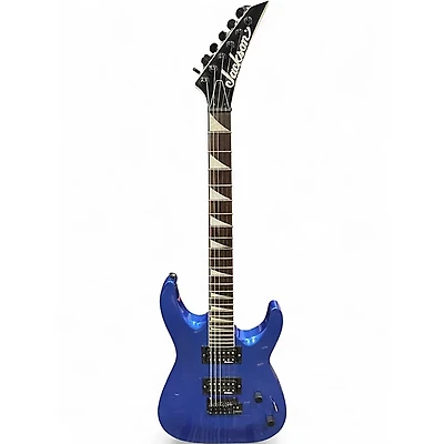 Used Jackson JS22 Dinky Metallic Blue Solid Body Electric Guitar