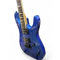Used Jackson JS22 Dinky Metallic Blue Solid Body Electric Guitar