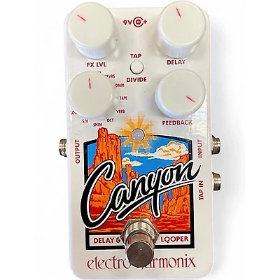 Used Electro-Harmonix Canyon Delay and Looper Effect Pedal