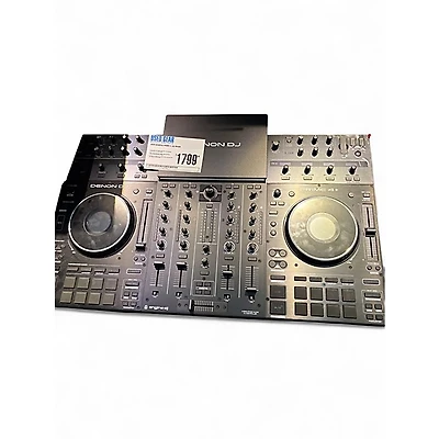 Used Denon DJ prime 4 + DJ Mixer