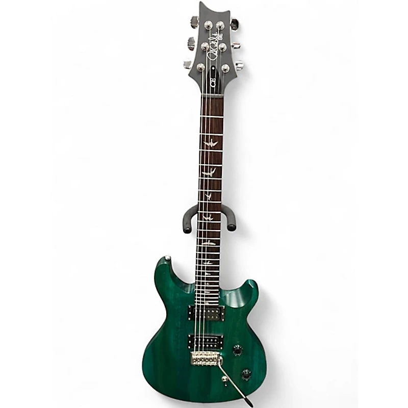 Used PRS SE CE24 Turquoise Solid Body Electric Guitar