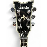 Used Schecter Guitar Research Solo II custom Natural Solid Body Electric Guitar